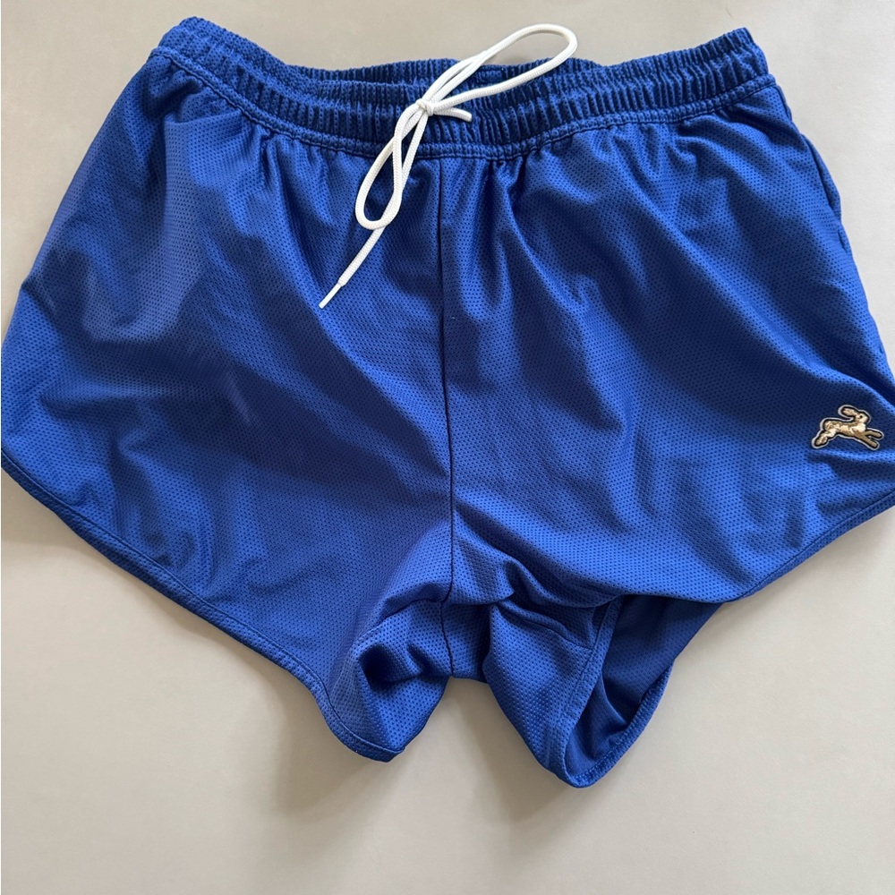 Tracksmith Navy Blue Van Cortlandt Shorts